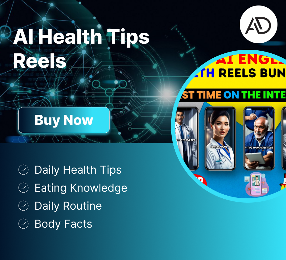 AI Health Tips And Tricks Reels| adnwebtech